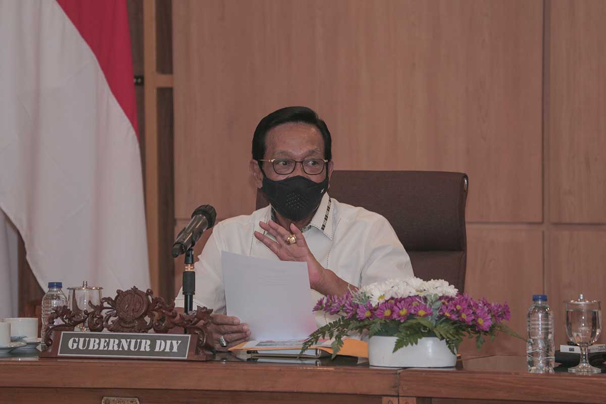 Gubernur DIY Sri Sultan Hamengku Buwono X. (Humas Pemda DIY)
