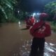 Banjir yang terjadi di Cirebon. (via BNPB)