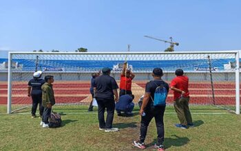 PT LIB Verifikasi Stadion Mandala Krida untuk Kandang PSIM Yogyakarta. (dok PSIM Yogyakarta)